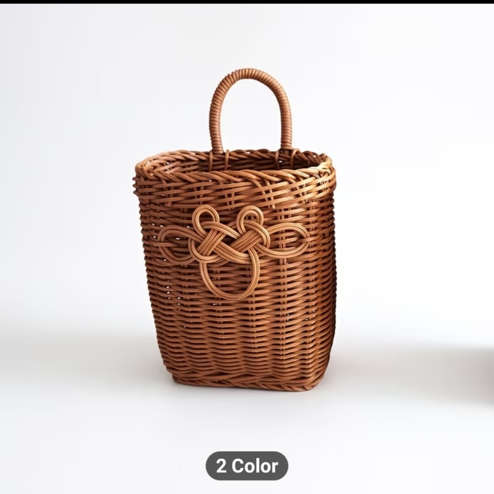 LG Woven Rattan Hanging Basket #1178-878